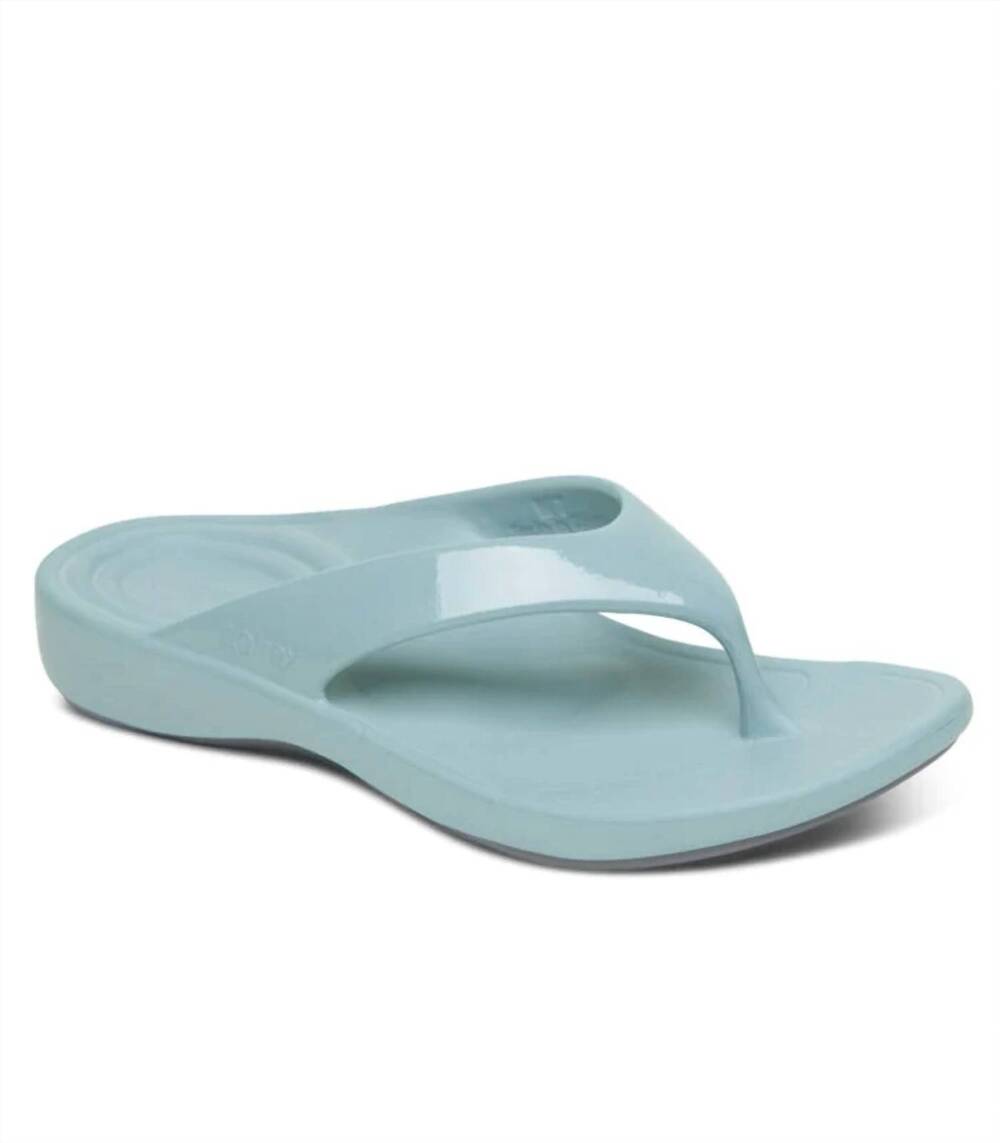NEW AETREX women's maui sandal in blue